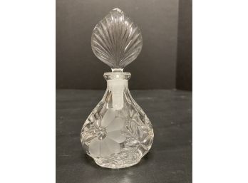 Perfume Bottle Flower Design