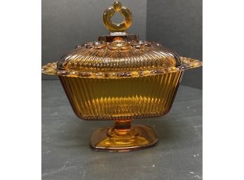 Indiana Glass Covered Dish