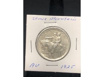 1925 Stone Mountain Commemorative Silver