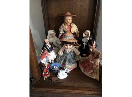 Doll Lot - Bottom Shelf
