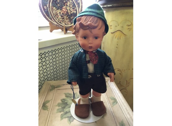 Goebel Doll - Boy With Green Hat