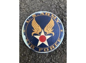 US Army Air Force Plaque