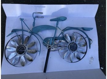 Blue Bike Garden Art - New