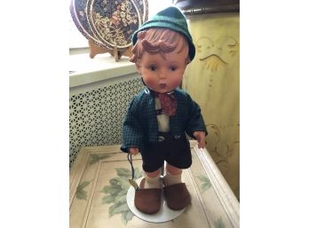 Goebel Doll - Boy With Green Hat
