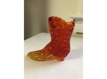 Glass Cowboy Boot