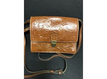 Patricia Nash Tooled Leather Cross Bag