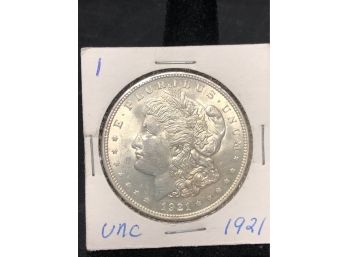 Morgan Silver Dollar - 1921 - (1)