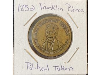 Political Token - 1852 Franklin Pierce
