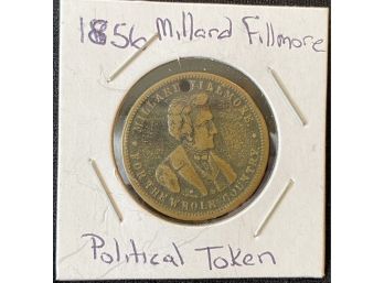 Political Token - 1856 Millard Fillmore