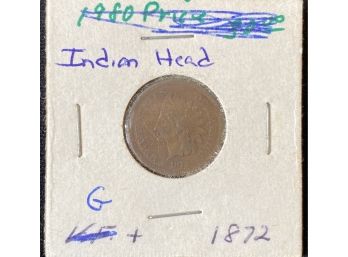 1872 Indian Head