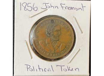 Political Token - 1856 John Fremont