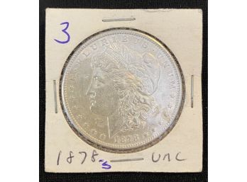 1878-S  - Morgan Dollar (3)