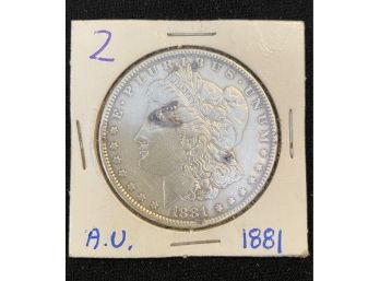 1881 - Morgan Dollar (2)