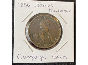 1856 James Buchanan Campaign Token