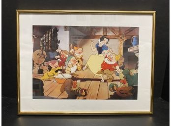 Exclusive Commemorative Lithograph - Snow White And The Seven Dwarfs 1994