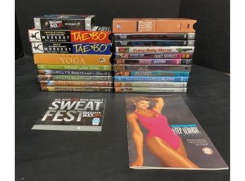 Lot Of 20 Workout Videos