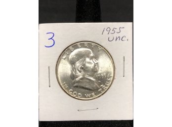 Franklin Half Dollar - 1955  #3