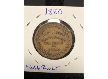 1880 Salt River Token