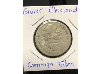 Grover Cleveland Campaign Token