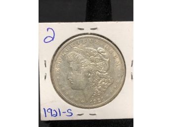Morgan Silver Dollar - 1921-S  #2