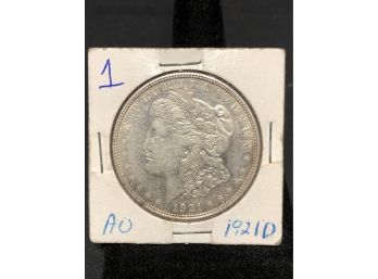 Morgan Silver Dollar - 1921-D  #1