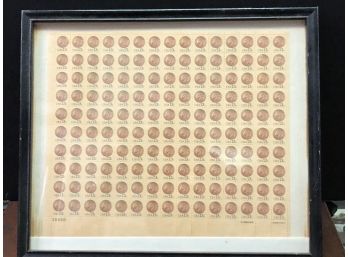 1978 - 13 Cent Indian Head Sheet Of USPS Stamps