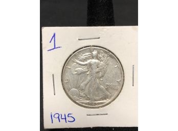 Walking Liberty Half Dollar - 1945  #1