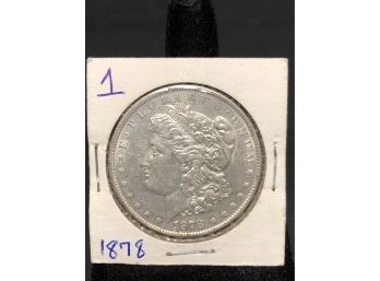Morgan Silver Dollar - 1878  #1