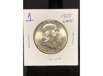 Franklin Half Dollar - 1955  #1