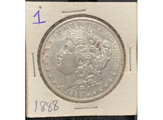 Morgan Silver Dollar - 1888 (#1)