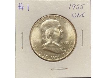 Franklin Half Dollar - 1955 (#1)