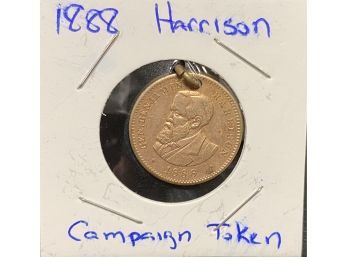 Harrison Campaign Token - 1888