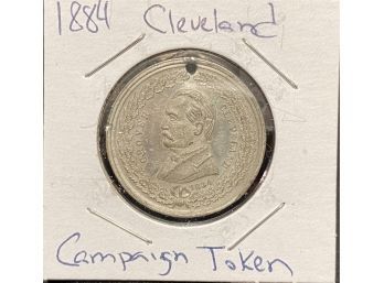 Cleveland Campaign Token - 1884