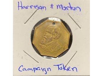 Harrison & Morton Campaign - 1888