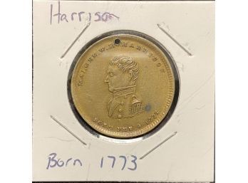 Harrison Campaign Token - Born 1773