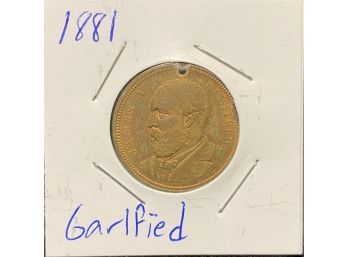 Garfield Campaign Token - 1881