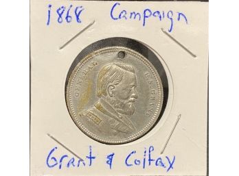 Grant & Colfax Campaign Token - 1868
