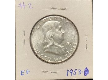 Franklin Half Dollar - 1953 (#2)