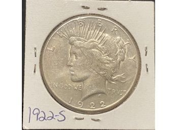 Peace Dollar - 1922-S
