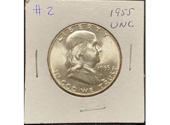 Franklin Half Dollar - 1955 (#2)