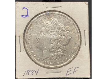 Morgan Silver Dollar - 1884 (#2)