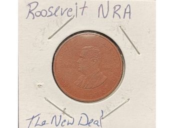 Roosevelt N.R.A Token