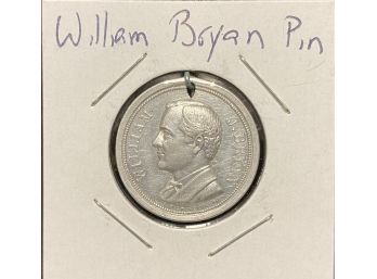 William Bryan - Pin Campaign