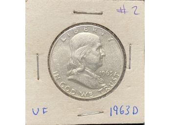 Franklin Half Dollar - 1963-D (#2)