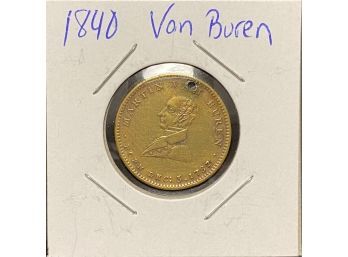 Van Buren Campaign Token - 1840