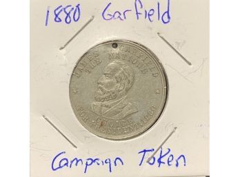 Garfield Campaign Token - 1880