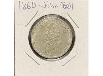 John Bell Campaign Token - 1860