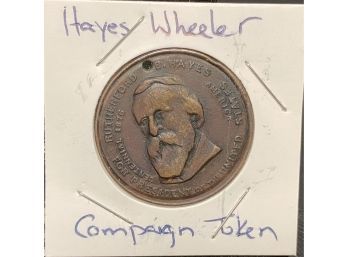 Hayes & Wheeler Campaign Token