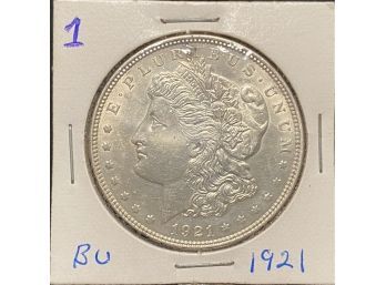 Morgan Silver Dollar - 1921 (#1)