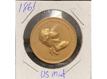 U.S Mint George Washington Medal - 1861